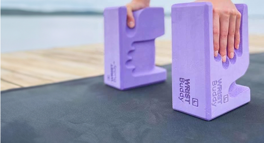 Finding Balance: Sarah’s Journey to Pain-Free Yoga with WRISTBuddy®️ Yoga Blocks
